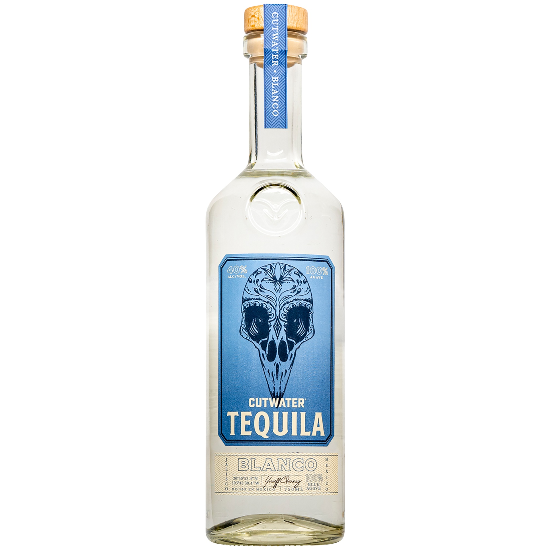 slide 1 of 1, Cutwater Spirits Tequila Blanco, 40% ABV, 750 ml