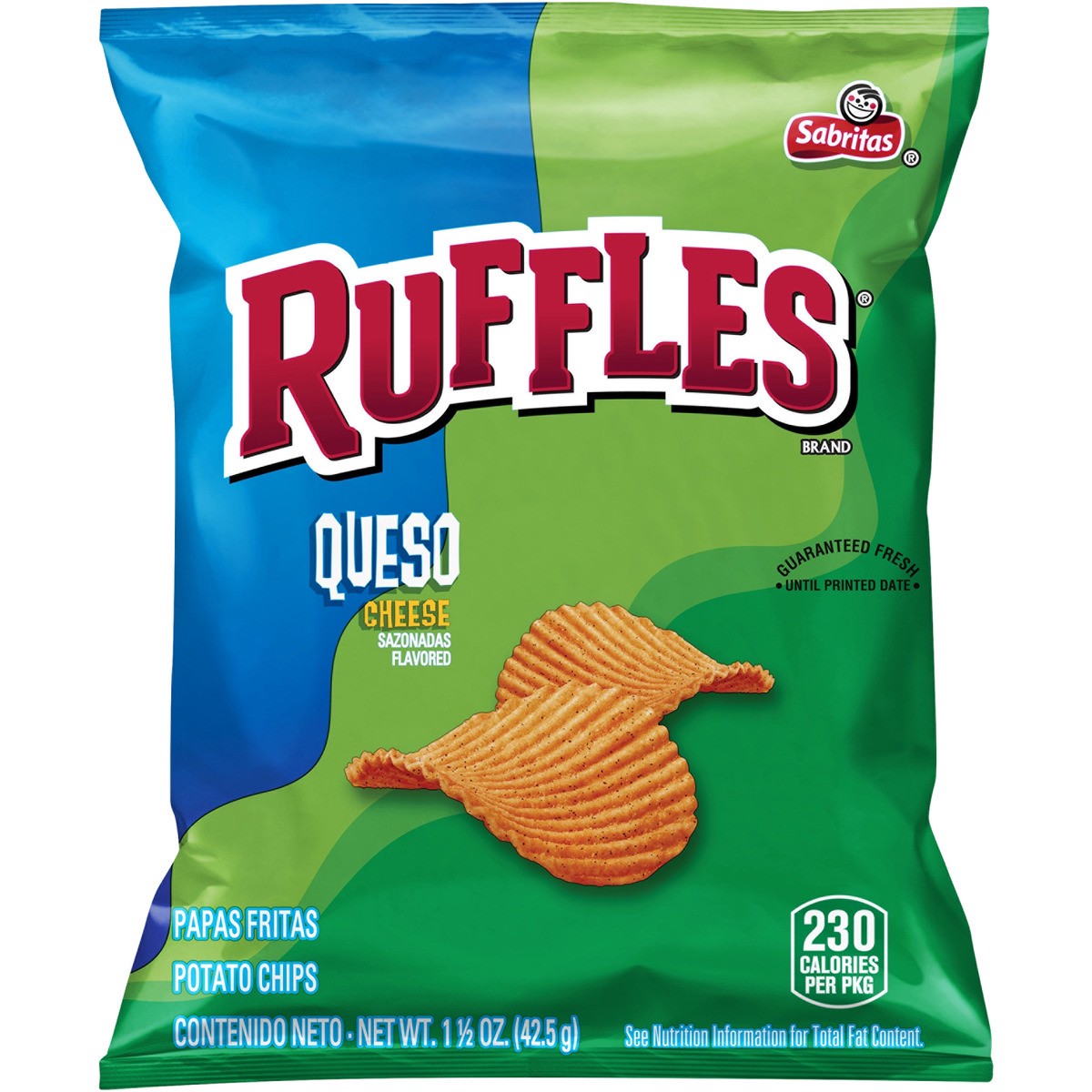 slide 1 of 6, Ruffles Potato Chips, 1.5 oz