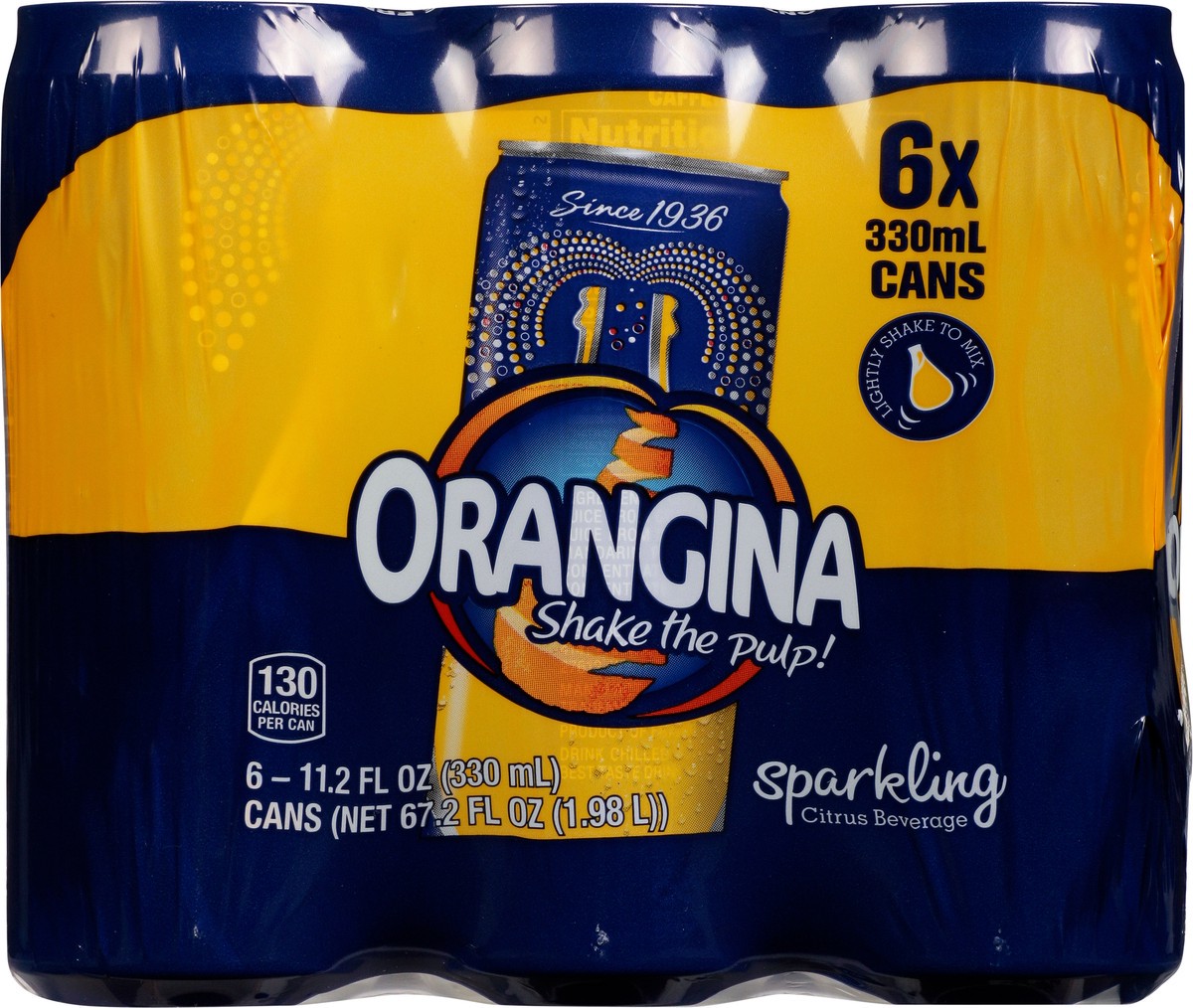 slide 9 of 9, Orangina Sparkling Citrus Beverage - 6 ct, 6 ct