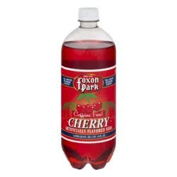 Foxon Park Caffeine Free Cherry Soda Bottle - 33.8 fl oz
