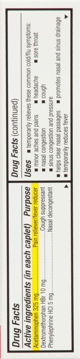 slide 7 of 9, TopCare Cold Relief W/Asprin, Day Multisymptom Caplets-Topcare, 24 ct