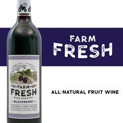 Farm Fresh Blackberry Wine, 750 ml