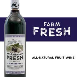 Farm Fresh Blackberry Wine, 750 ml