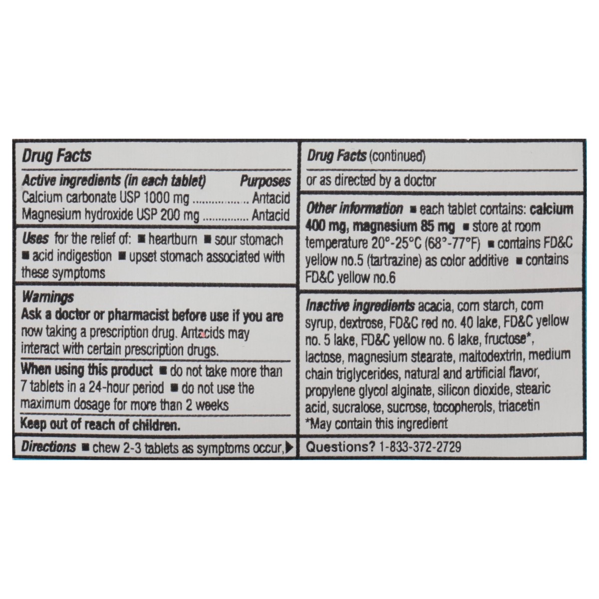 slide 7 of 15, Rolaids Ultra Strength Assorted Fruit Antacid 10 Chewable Tablets, 10 ct