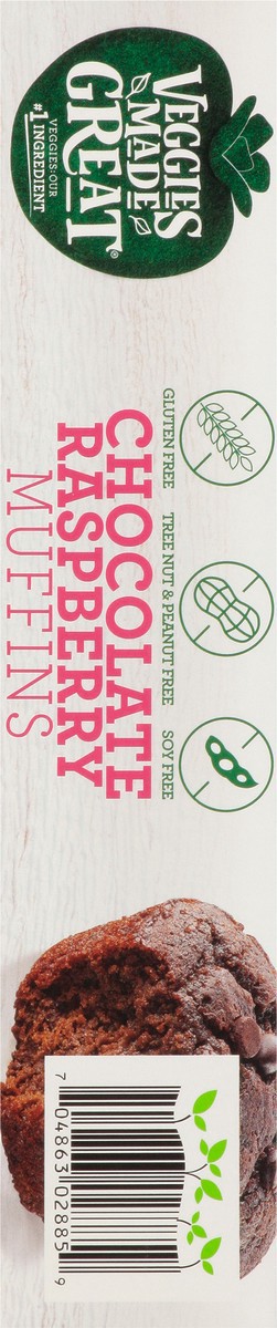 slide 12 of 15, Veggies Made Great Chocolate Raspberry Muffins 6 Muffins - 6 ct, 6 ct