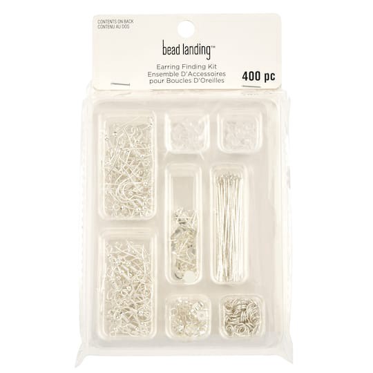 slide 1 of 2, Earring Finding Kit By Bead Landing, 400 ct