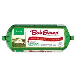 Bob Evans Pork Sausage Roll, Italian, 16 oz