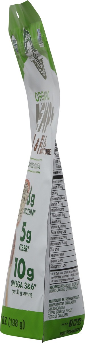slide 7 of 14, Manitoba Harvest Hemp + Chia & Flax Organic Seed Mixture - 7 oz, 7 oz