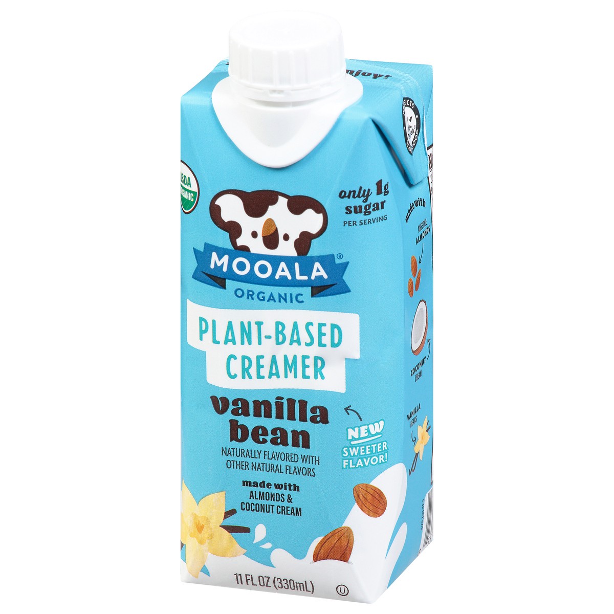 slide 10 of 14, Mooala Organic Plant-Based Vanilla Bean Creamer 11 fl oz, 11 fl oz