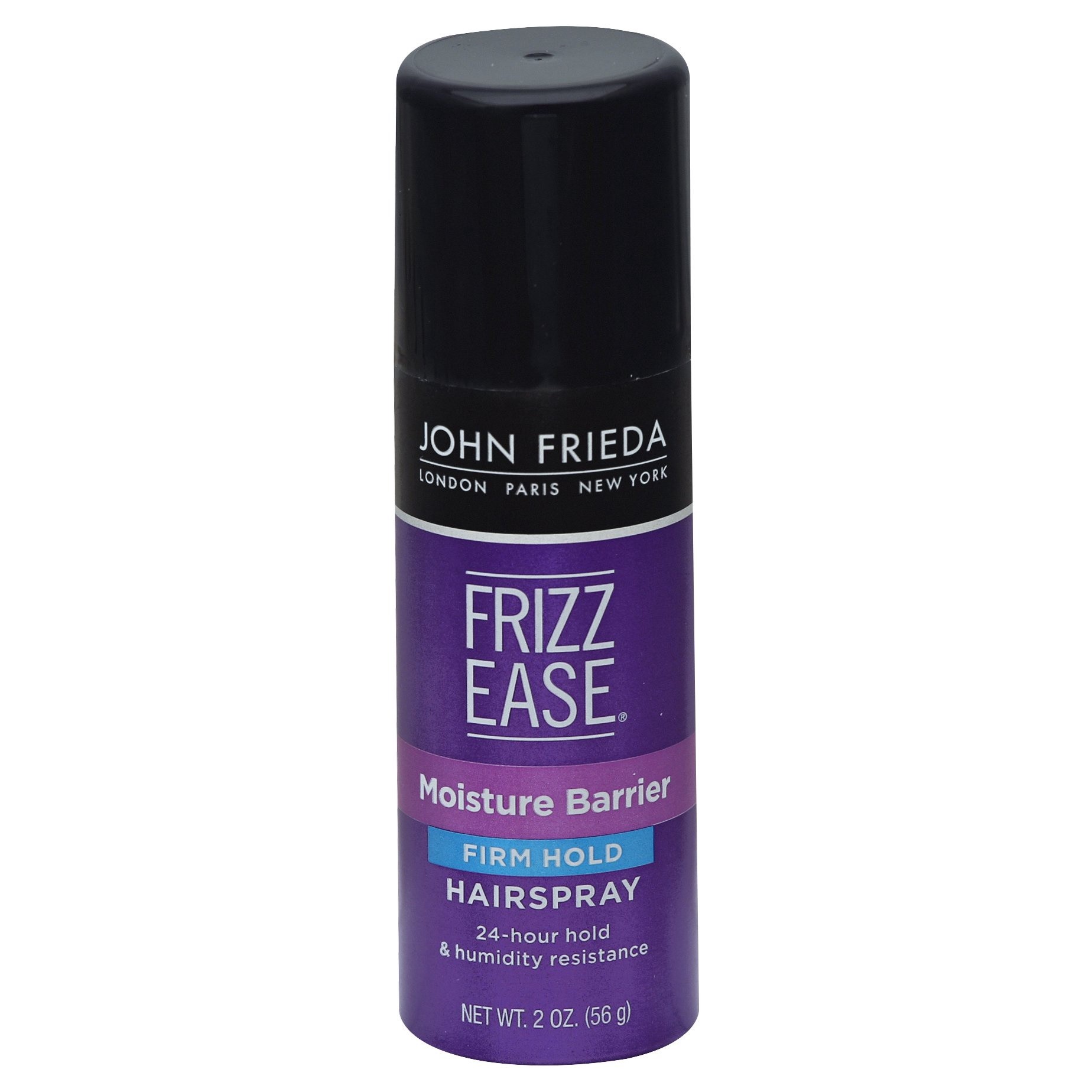 slide 1 of 4, John Frieda Firm Hold Hairspray, Anti Frizz Hair Straightener, Heat Protectant Spray, 2 oz