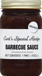 Curt's Special Recipe Original Barbecue Sauce 1 pint