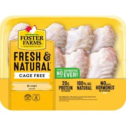 Foster Farms Fresh & Natural Cage Free Chicken Wings