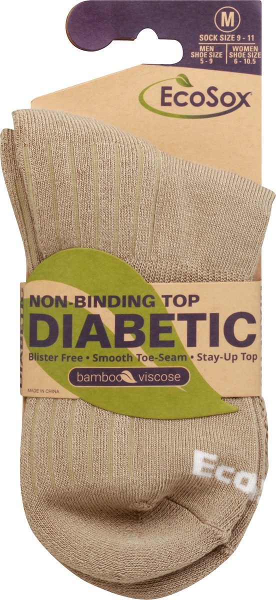 slide 1 of 7, EcoSox sock 1 ea, 1 ct