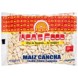 Inca's Food Maiz Cancha Chulpe Para Tostar / Dried Corn Chulpe For Toasting