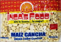 Inca's Food Incas Food Maiz Cancha Chulpe Para Tostar / Dried Corn Chulpe For Toasting