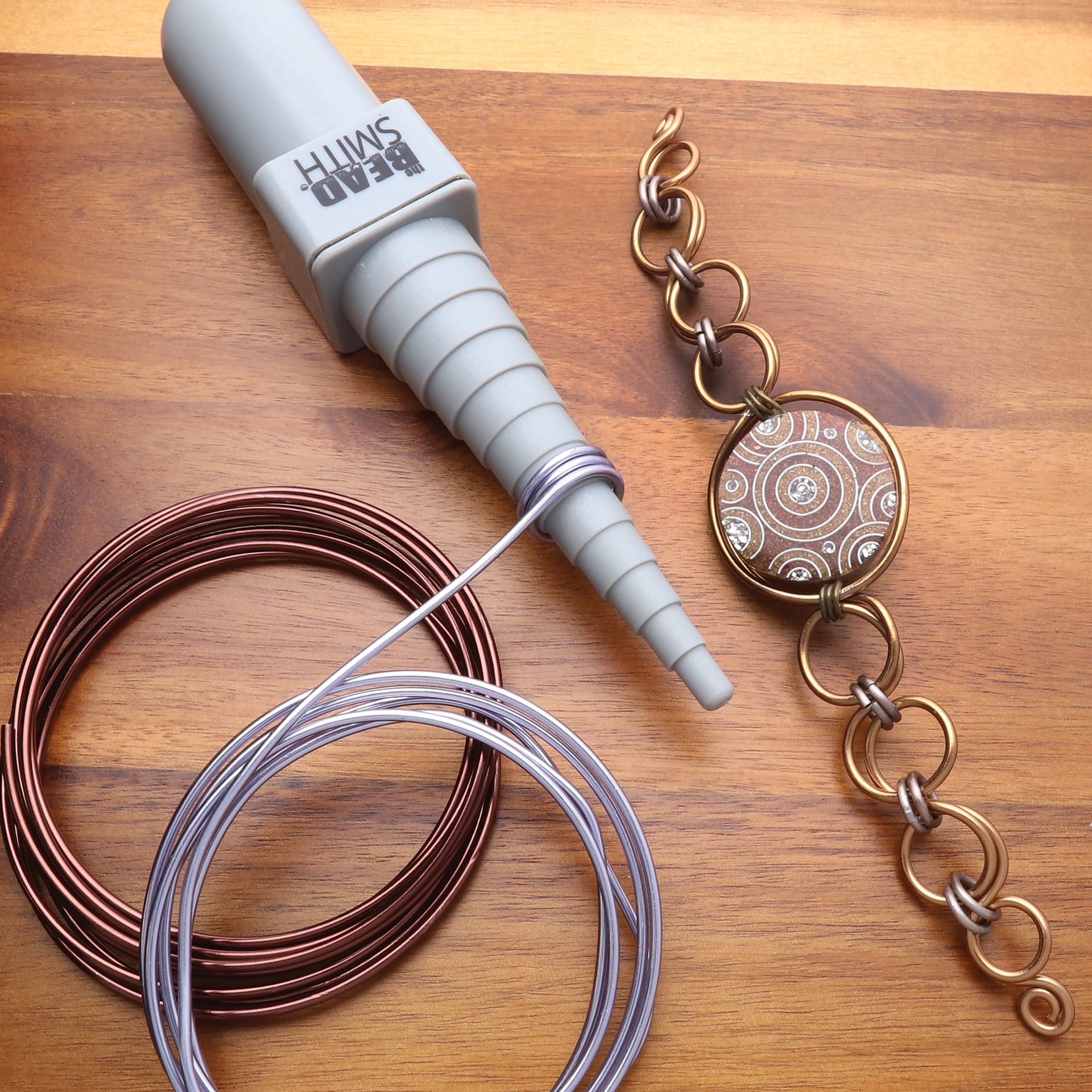 slide 7 of 8, The Beadsmith Round Mandrel, 7 in x 1.375 in