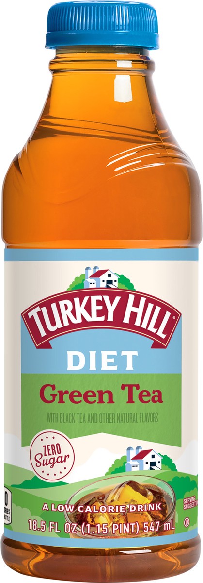 slide 4 of 6, Turkey Hill Diet Green Tea - 18.50 fl oz, 18.5 fl oz