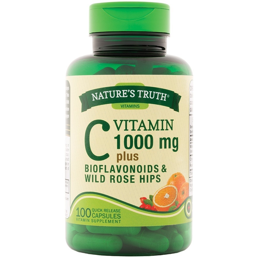 slide 1 of 1, Nature's Truth Vitamin C, 1000 mg, 100 ct