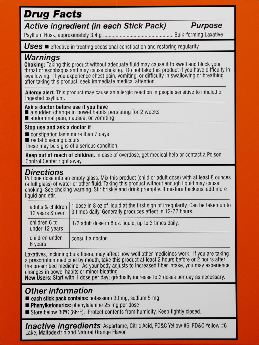 slide 11 of 12, CVS Health Sugar-Free Daily Fiber Single Dose Packs, 54 Ct, 45 ct; 0.21 oz; 5.85 gram