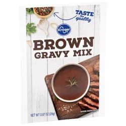 Kroger Brown Gravy Mix