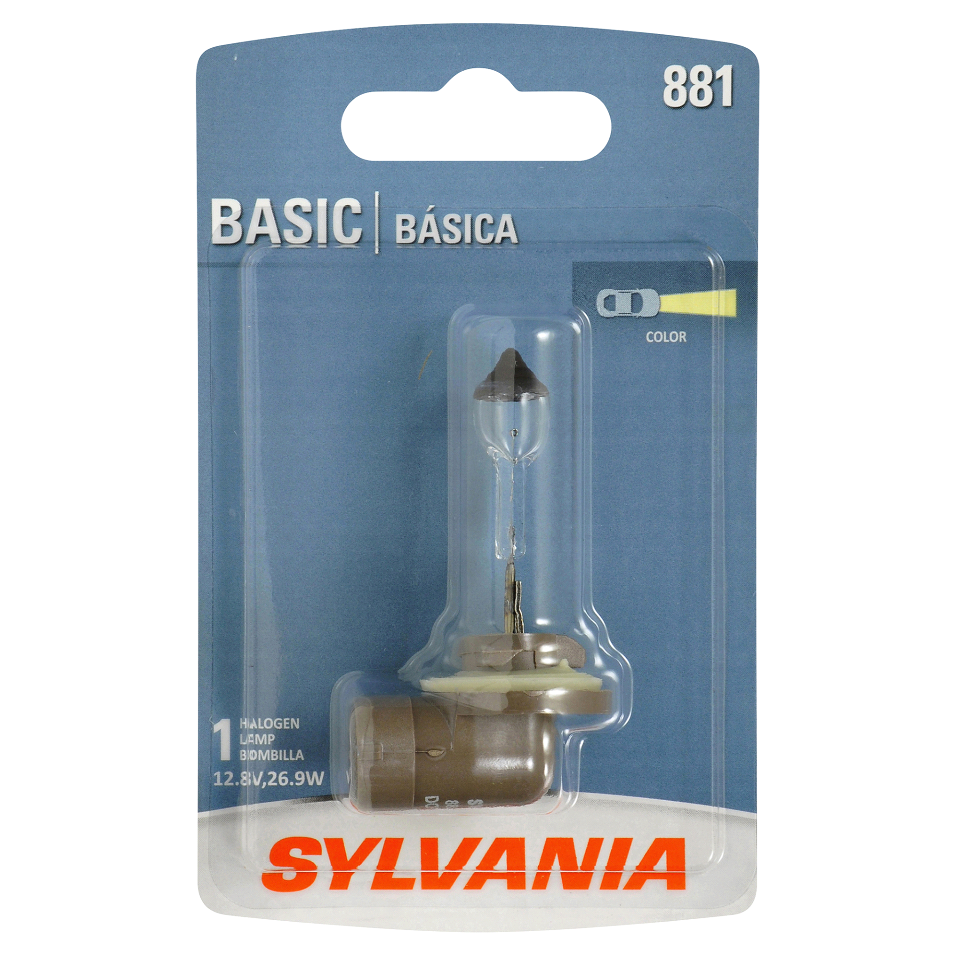 slide 1 of 6, Sylvania 881 Basic Fog Light, 1 ct