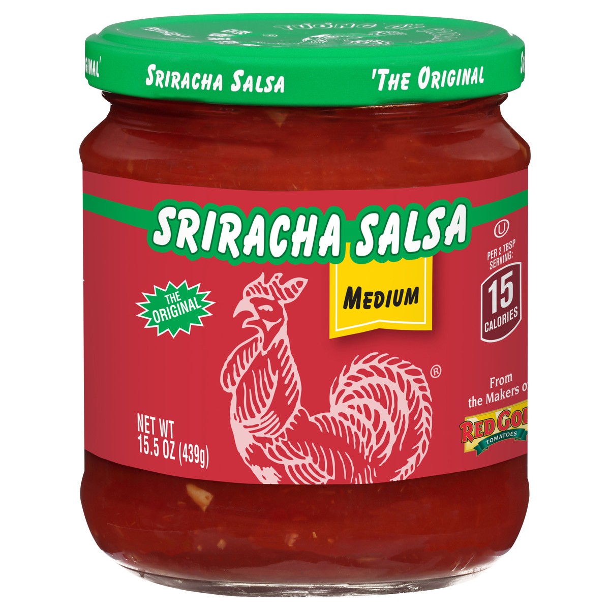 slide 7 of 11, Red Gold Huy Fong Sriracha Medium Salsa, 15.5 oz