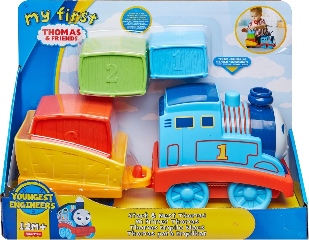 slide 1 of 1, Fisher-Price My First Thomas And Friends Stack And Nest Thomas Play Set, 1 ct