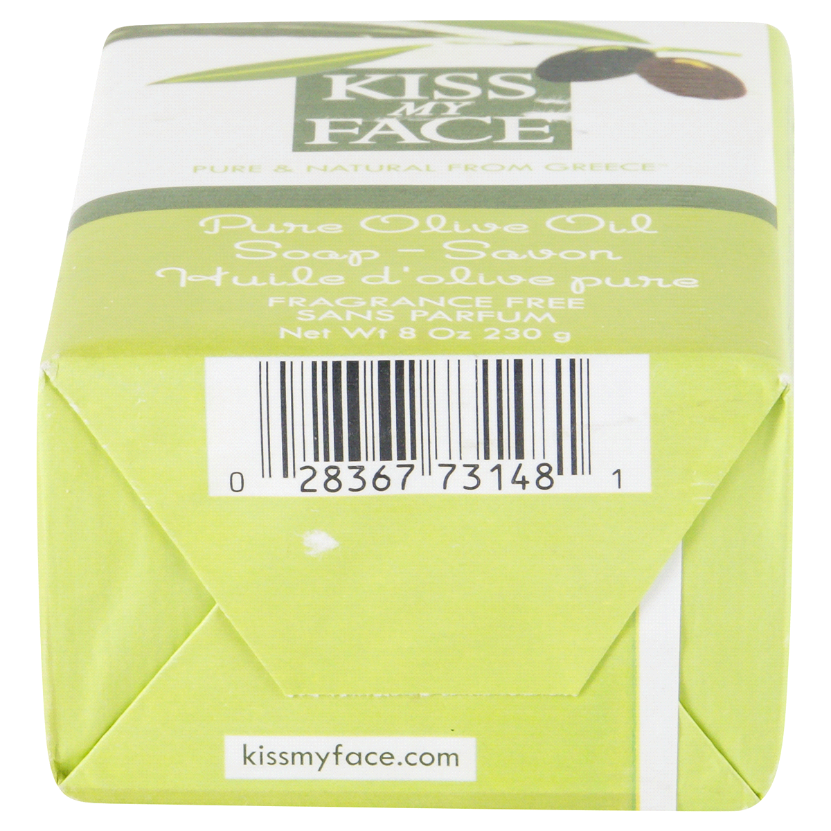 slide 6 of 6, Kiss My Face Pure Olive Oil Bar Soap, 8 oz