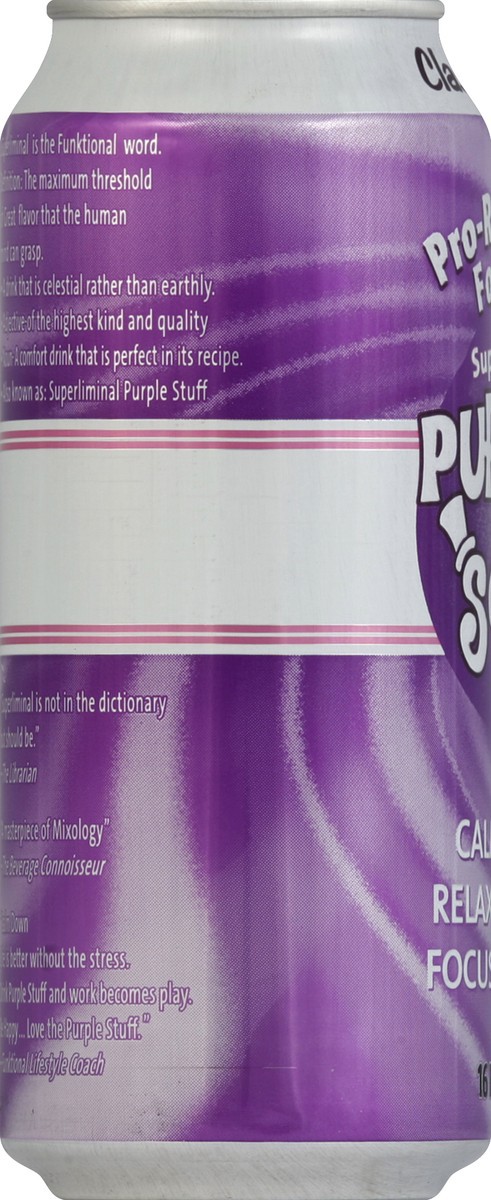 slide 4 of 4, Purple Stuff Soda 16 oz, 16 oz