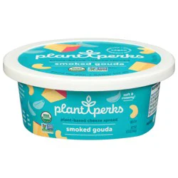 Plant Perks Plant-Based Smoked Gouda Cheeze Spread 6.5 oz