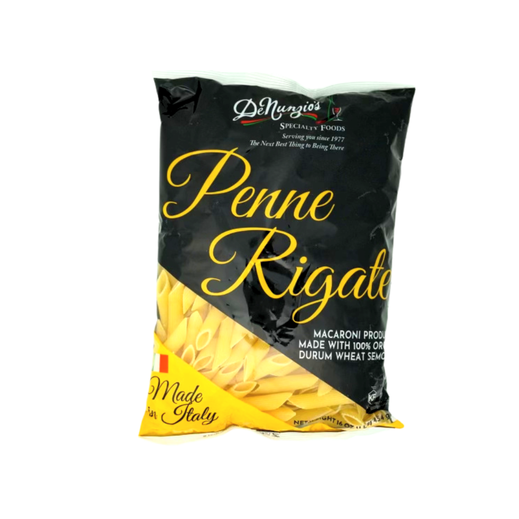 slide 1 of 1, Denunzio Penne Rigate Pasta, 16 oz