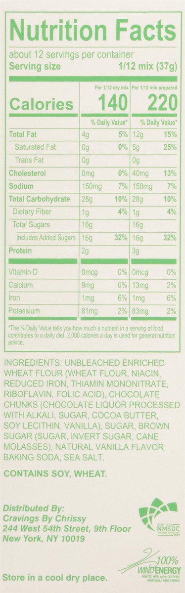 slide 7 of 13, Cravings by Chrissy Teigen The Perfect Chocolate Chunk Cookie Mix 15.76 oz, 15.76 oz
