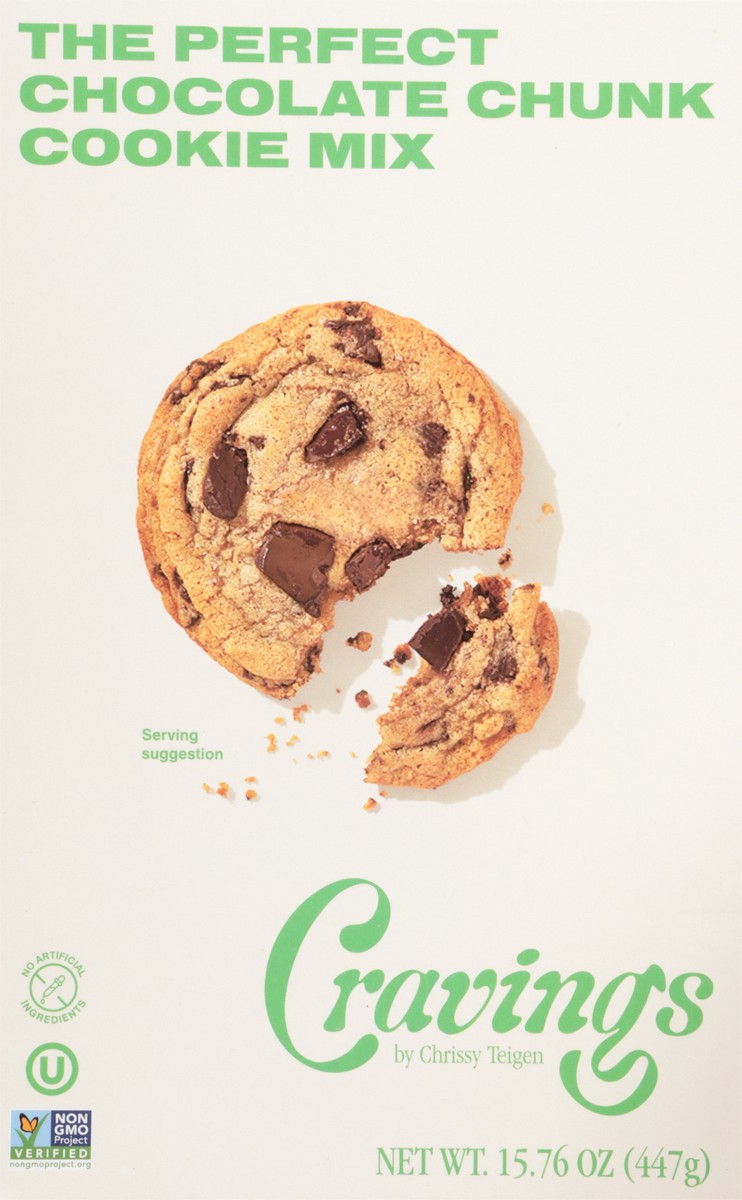 slide 12 of 13, Cravings by Chrissy Teigen The Perfect Chocolate Chunk Cookie Mix 15.76 oz, 15.76 oz