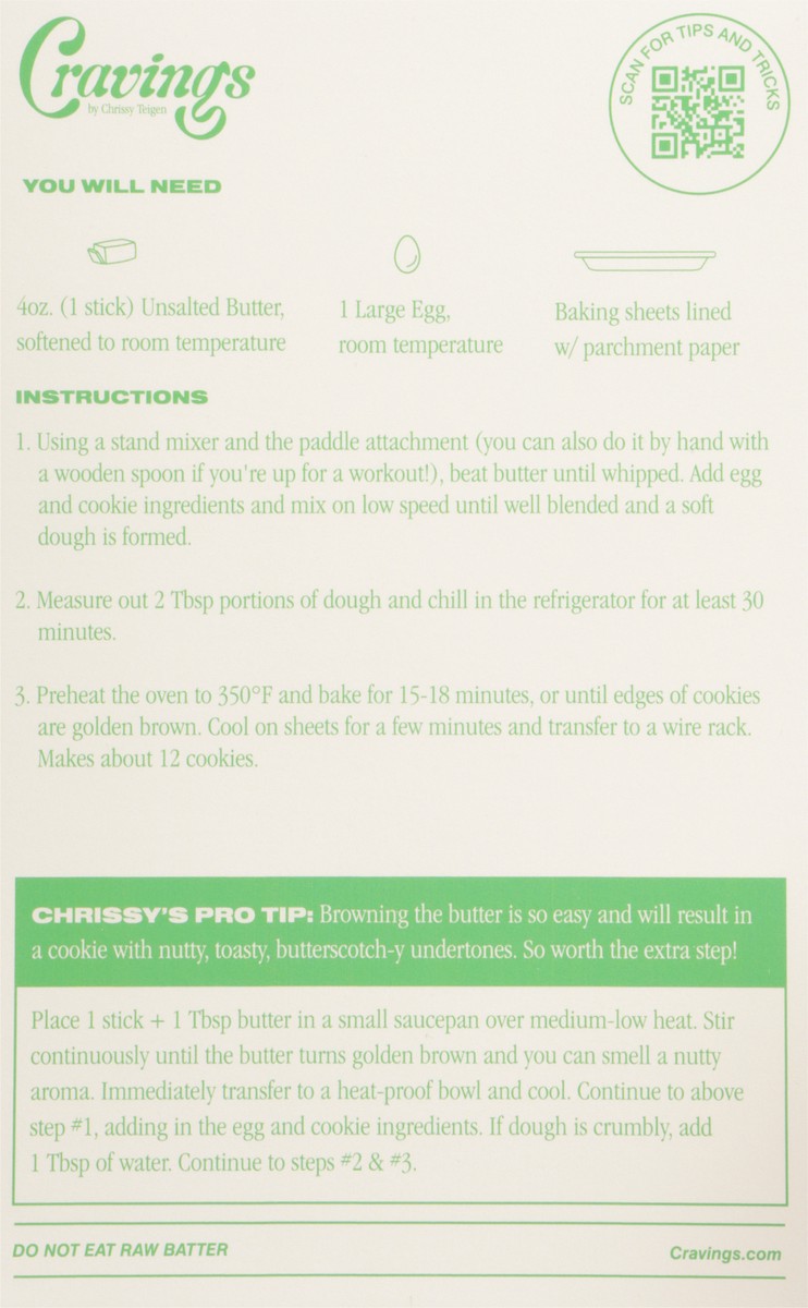 slide 5 of 13, Cravings by Chrissy Teigen The Perfect Chocolate Chunk Cookie Mix 15.76 oz, 15.76 oz