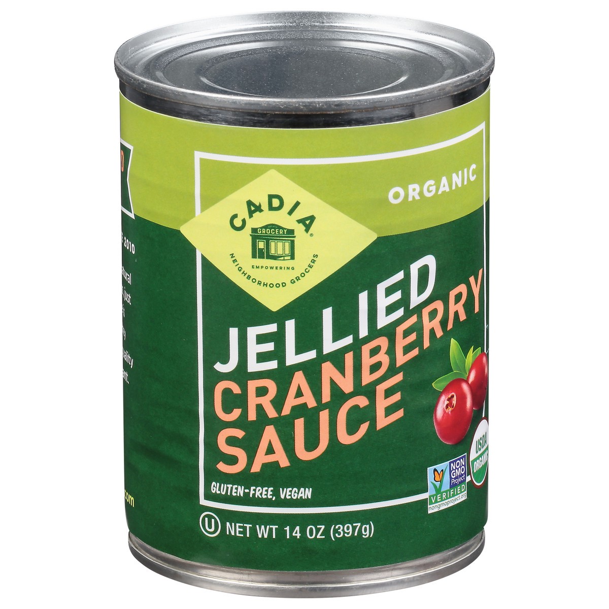 slide 6 of 9, Cadia Sauce Cranberry Je, 14 oz