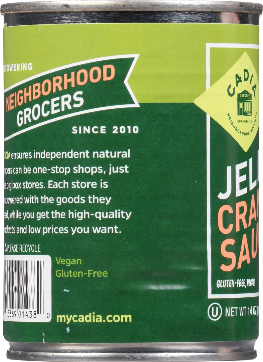 slide 5 of 9, Cadia Sauce Cranberry Je, 14 oz