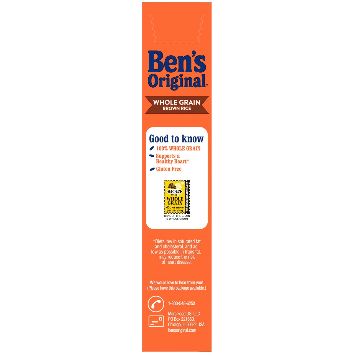 slide 13 of 13, BEN'S ORIGINAL™ Whole Grain Brown Rice, 1 lb. box, 1 lb