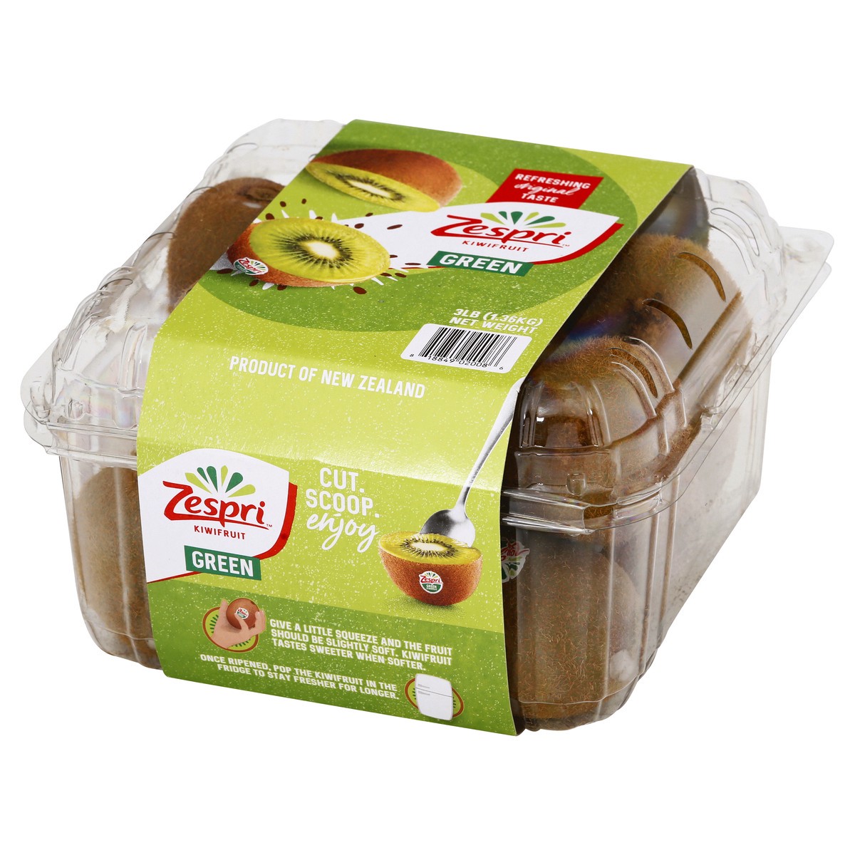 slide 5 of 12, Zespri™ Green Kiwifruit, 3 lb Pkg, 3 lb