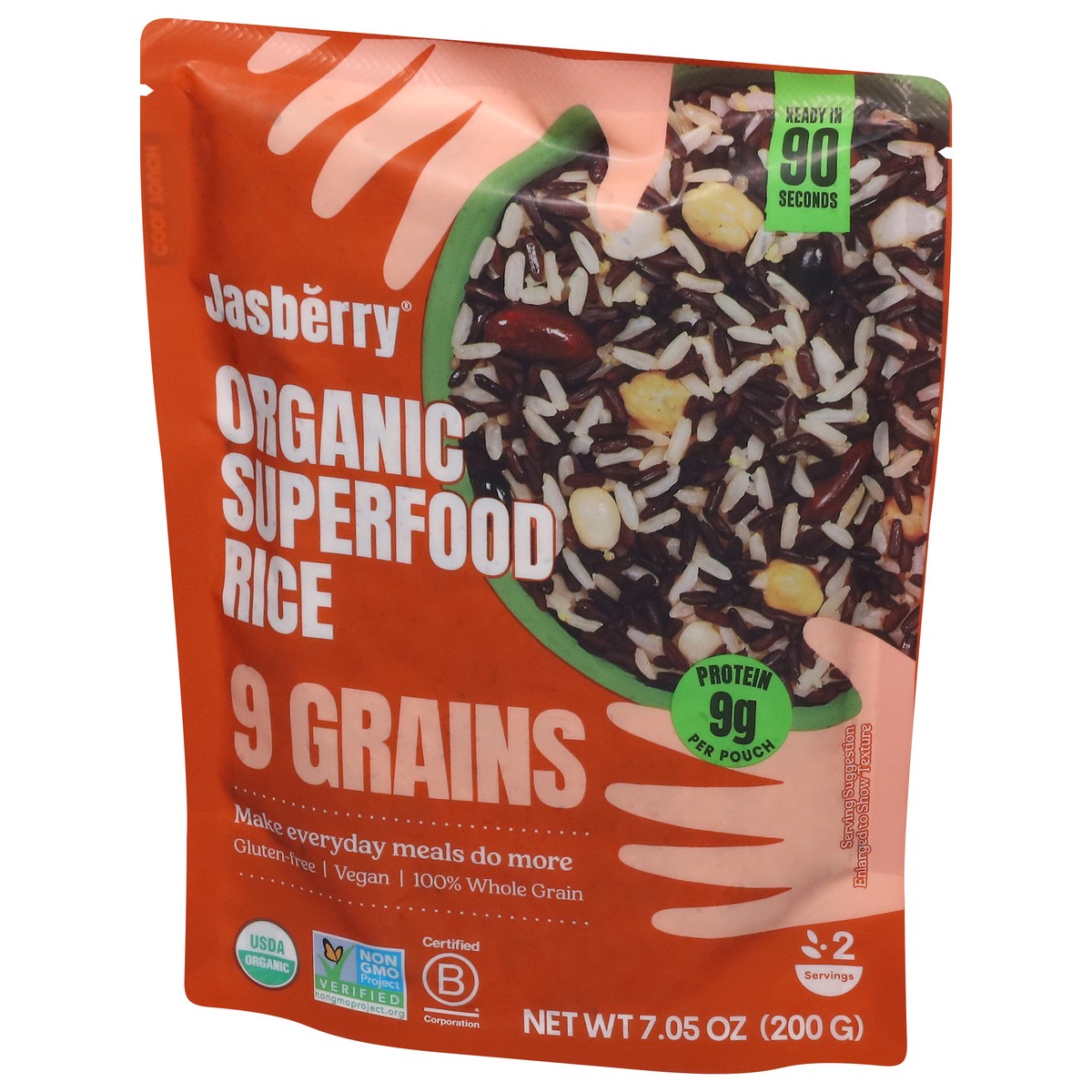 slide 12 of 14, Jasberry Org Sf Rice, 1 ct