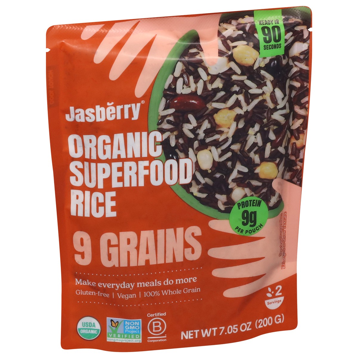 slide 2 of 14, Jasberry Org Sf Rice, 1 ct