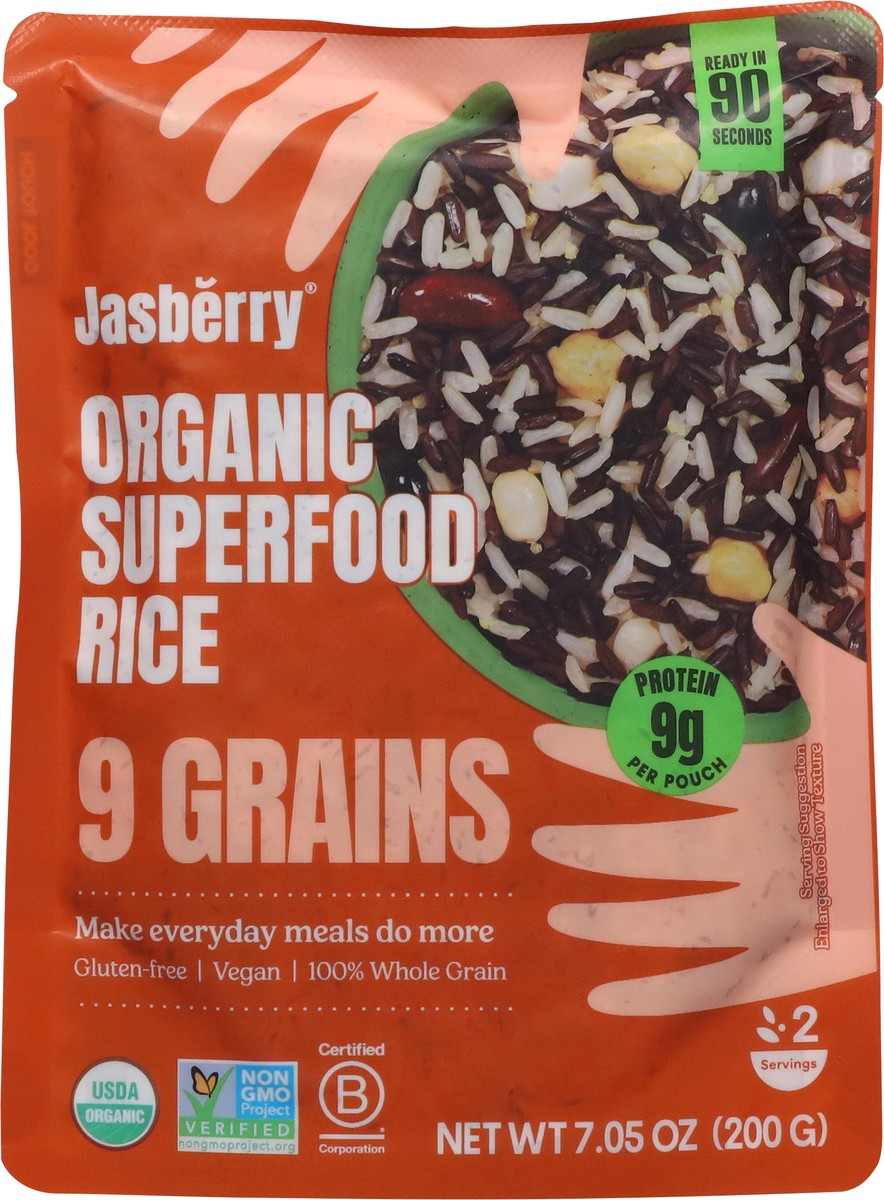 slide 4 of 14, Jasberry Org Sf Rice, 1 ct