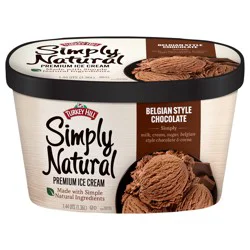 Turkey Hill Simply Natural Belgian Style Chocolate Ice Cream - 46 fl oz
