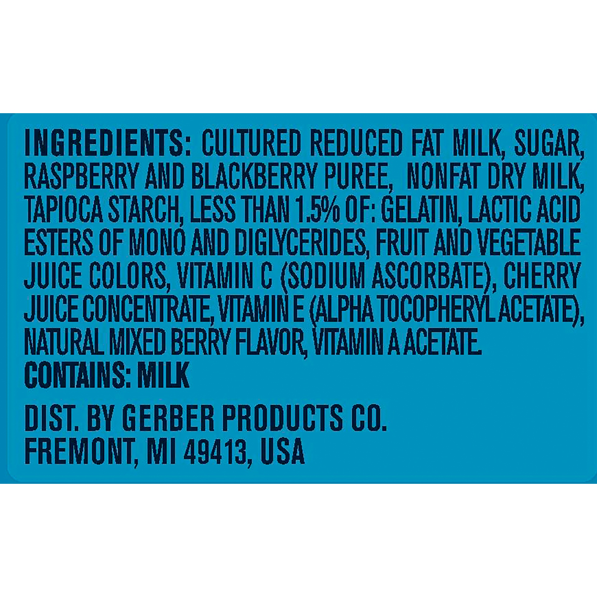 slide 4 of 4, Gerber Graduates Yogurt Melts Freeze-Dried Yogurt & Fruit Snacks Mixed Berries, 1 oz
