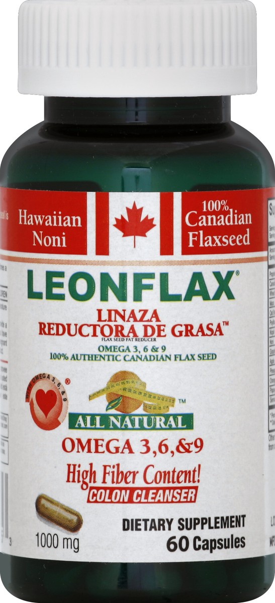 slide 3 of 3, Leonflax Colon Cleanser 60 ea, 60 ct