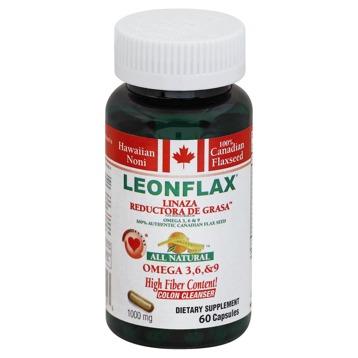 slide 2 of 3, Leonflax Colon Cleanser 60 ea, 60 ct