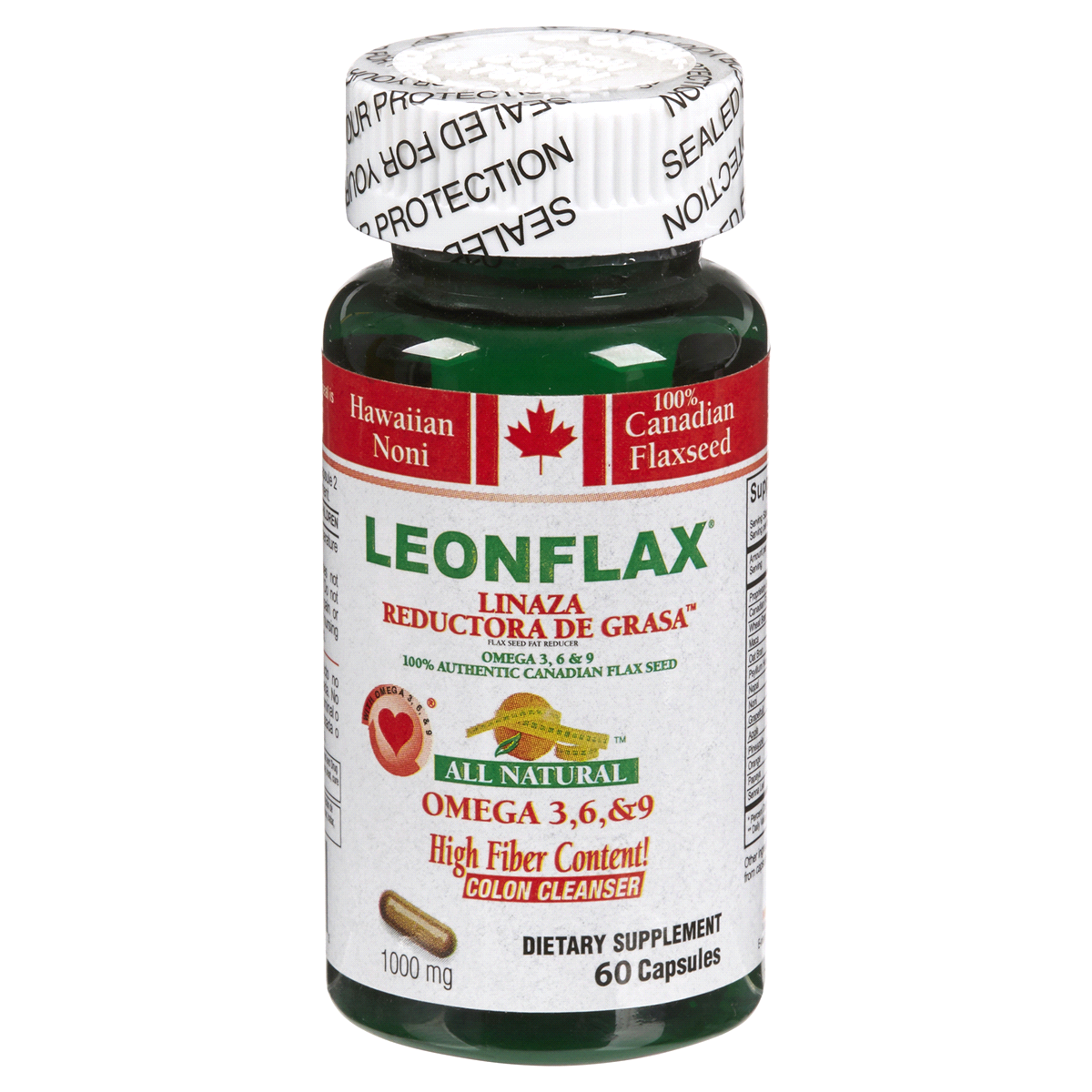 slide 1 of 3, Leonflax Colon Cleanser 60 ea, 60 ct