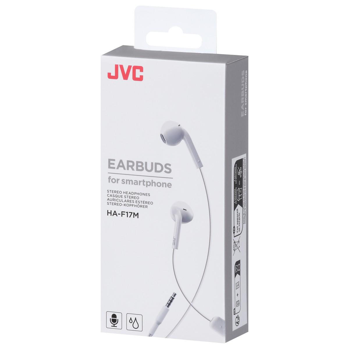 slide 7 of 9, JVC Earbuds for Smartphone 1 ea, 1 ct