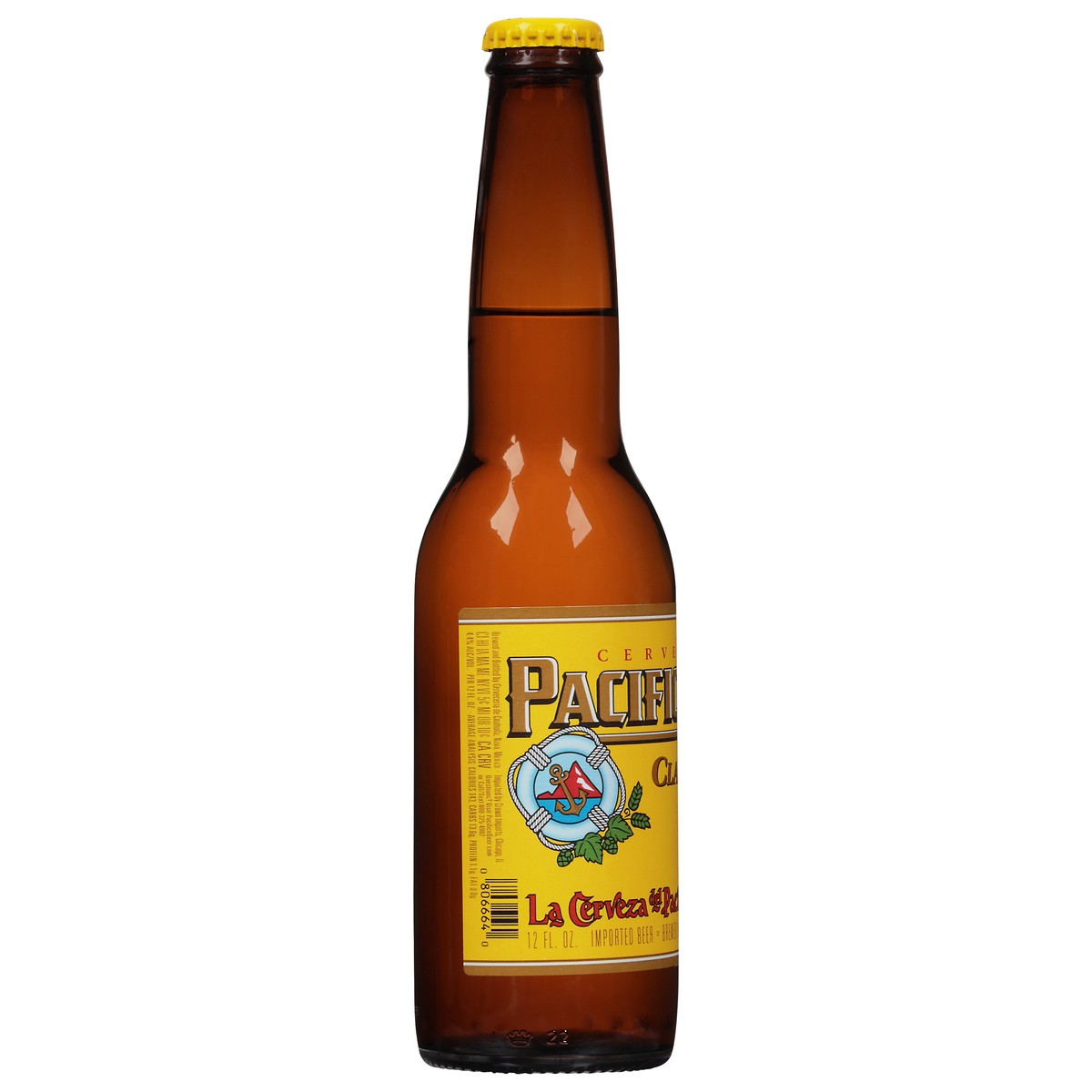 slide 6 of 9, Pacifico Clara Mexican Lager Import Beer, 12 fl oz Bottle, 4.4% ABV, 12 fl oz