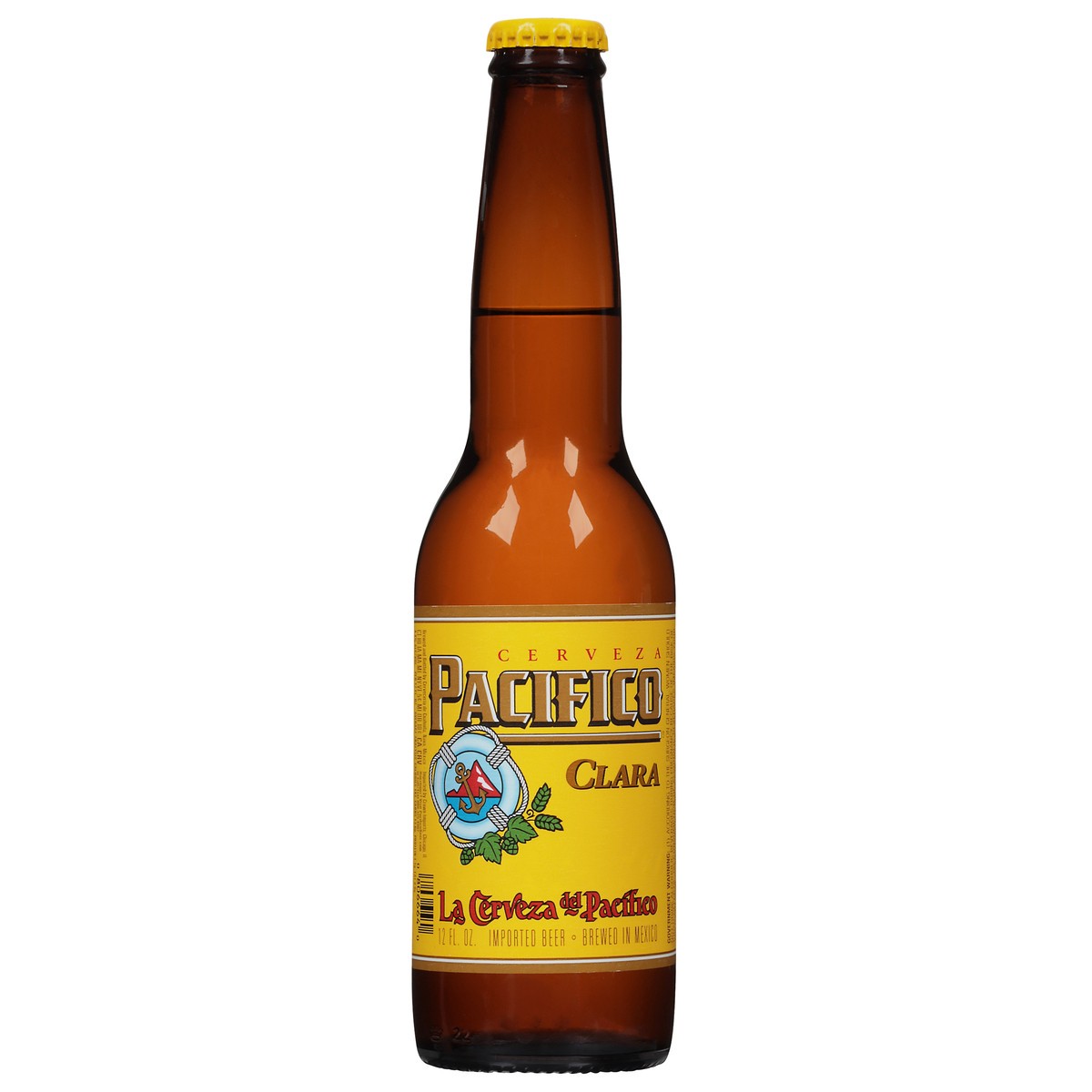slide 1 of 9, Pacifico Clara Mexican Lager Import Beer, 12 fl oz Bottle, 4.4% ABV, 12 fl oz