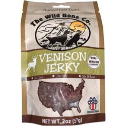 Wild Bone Co Dog Treat Venison Jerky